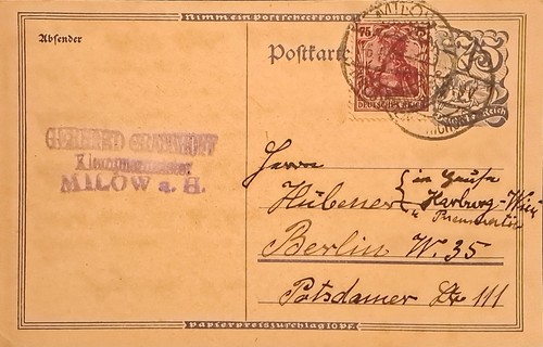 Los vom 11 06 - vom, postkarte